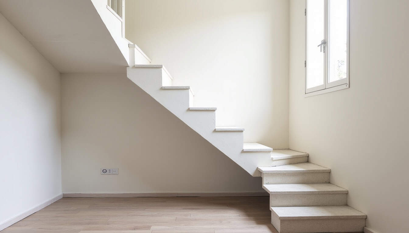 Monte-escalier installé dans une maison ancienne à Marnes-la-Coquette