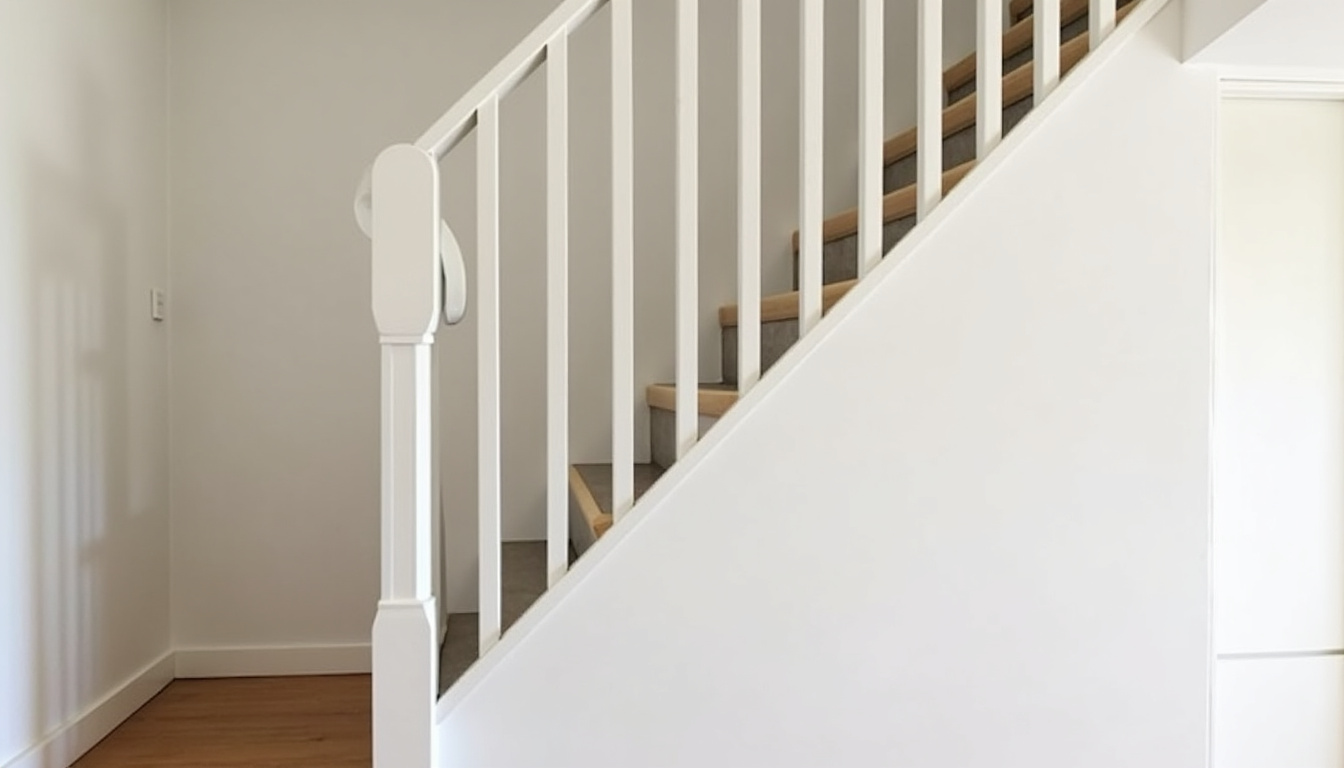 Monte-escalier installé dans une maison traditionnelle à Aviron