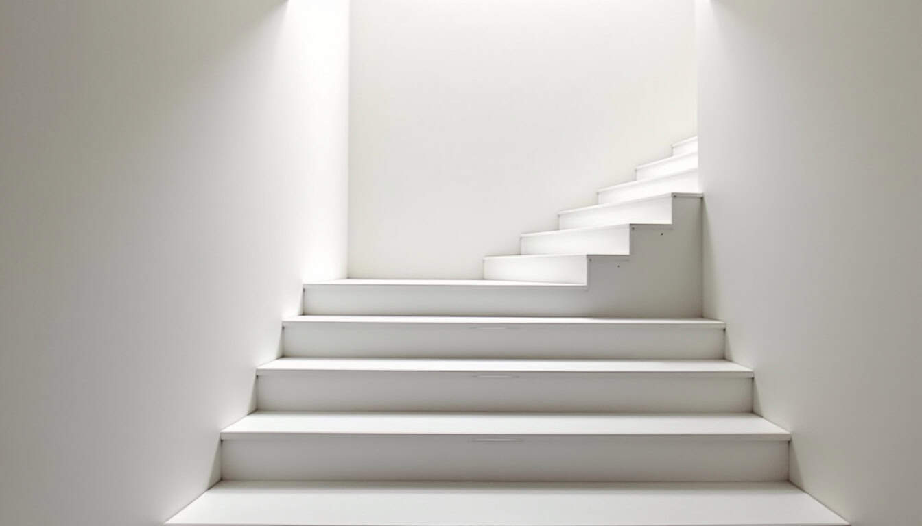 Monte-escalier installé dans une maison traditionnelle à Montjoie-en-Couserans