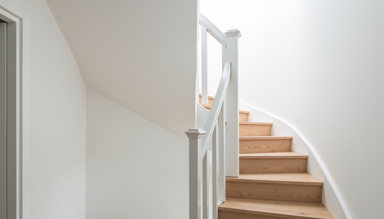 Monte-escalier installé dans une maison traditionnelle à Ville-d