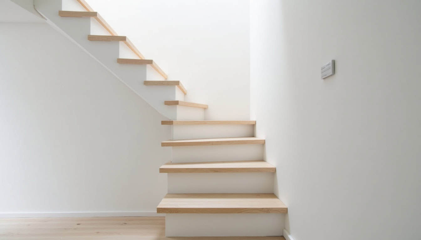 Monte-escalier installé et en fonctionnement dans une maison de Briare