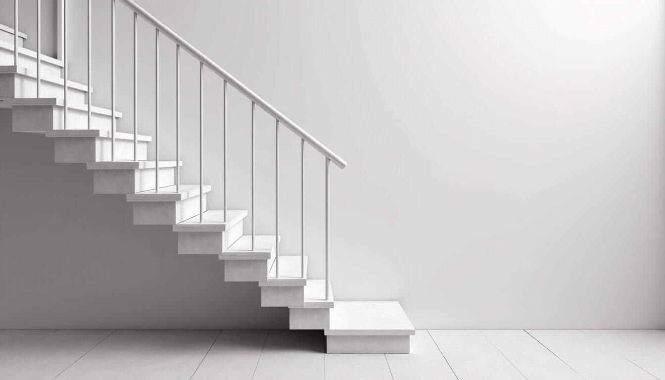 Monte-escalier installé sur un escalier ancien à Angliers en Charente-Maritime