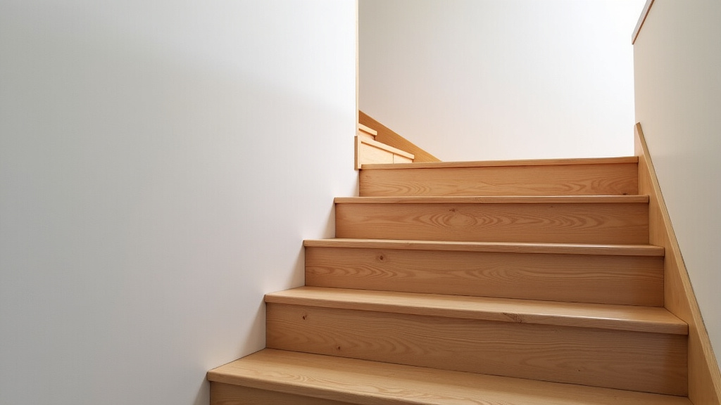 Monte-escalier installé sur un escalier en bois à Magnac-Bourg