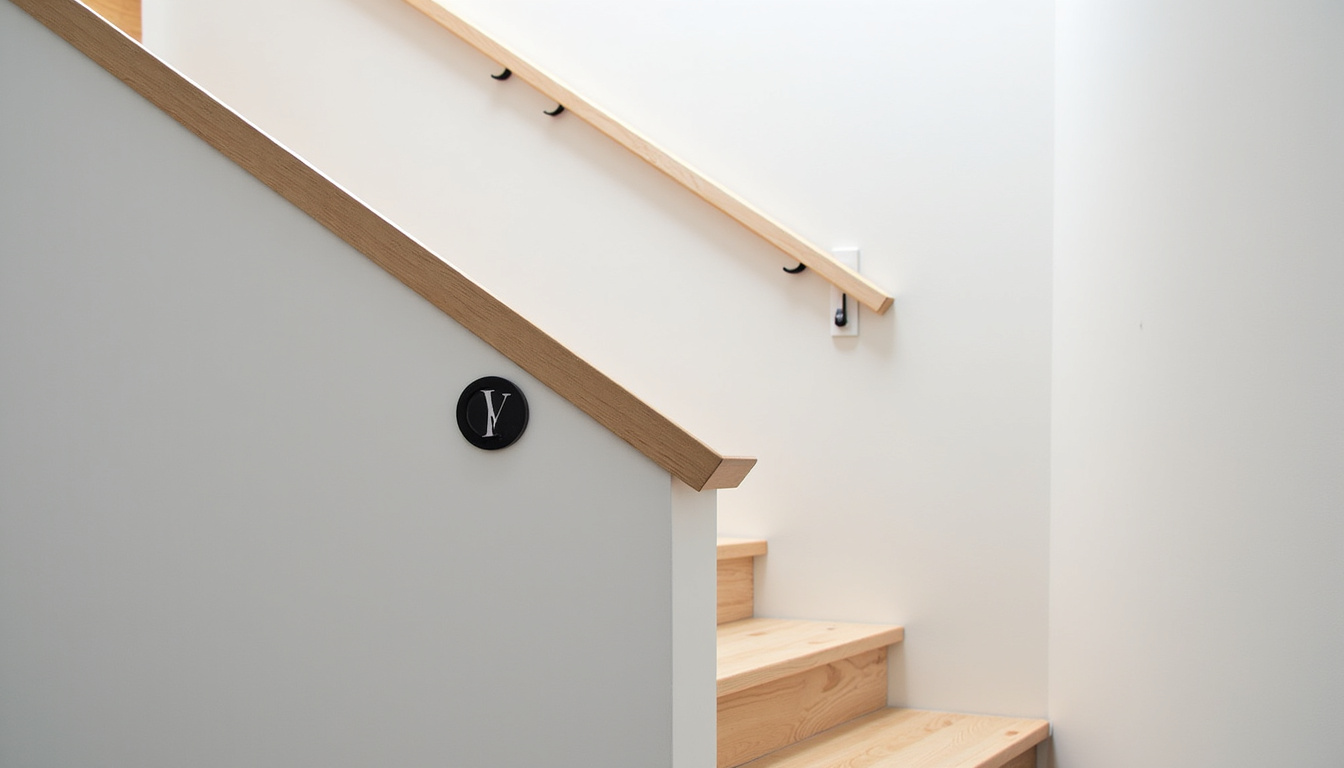 Monte-escalier installé sur un escalier intérieur à Carnin