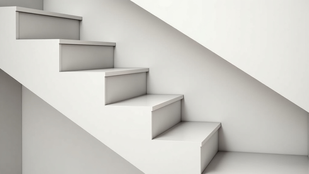 Monte-escalier installé sur un escalier tournant dans une maison à Retonfey