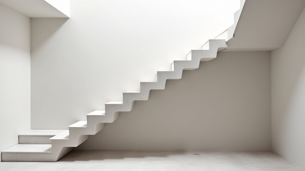 Monte-escalier intégré discrètement dans un salon de maison à Marzan