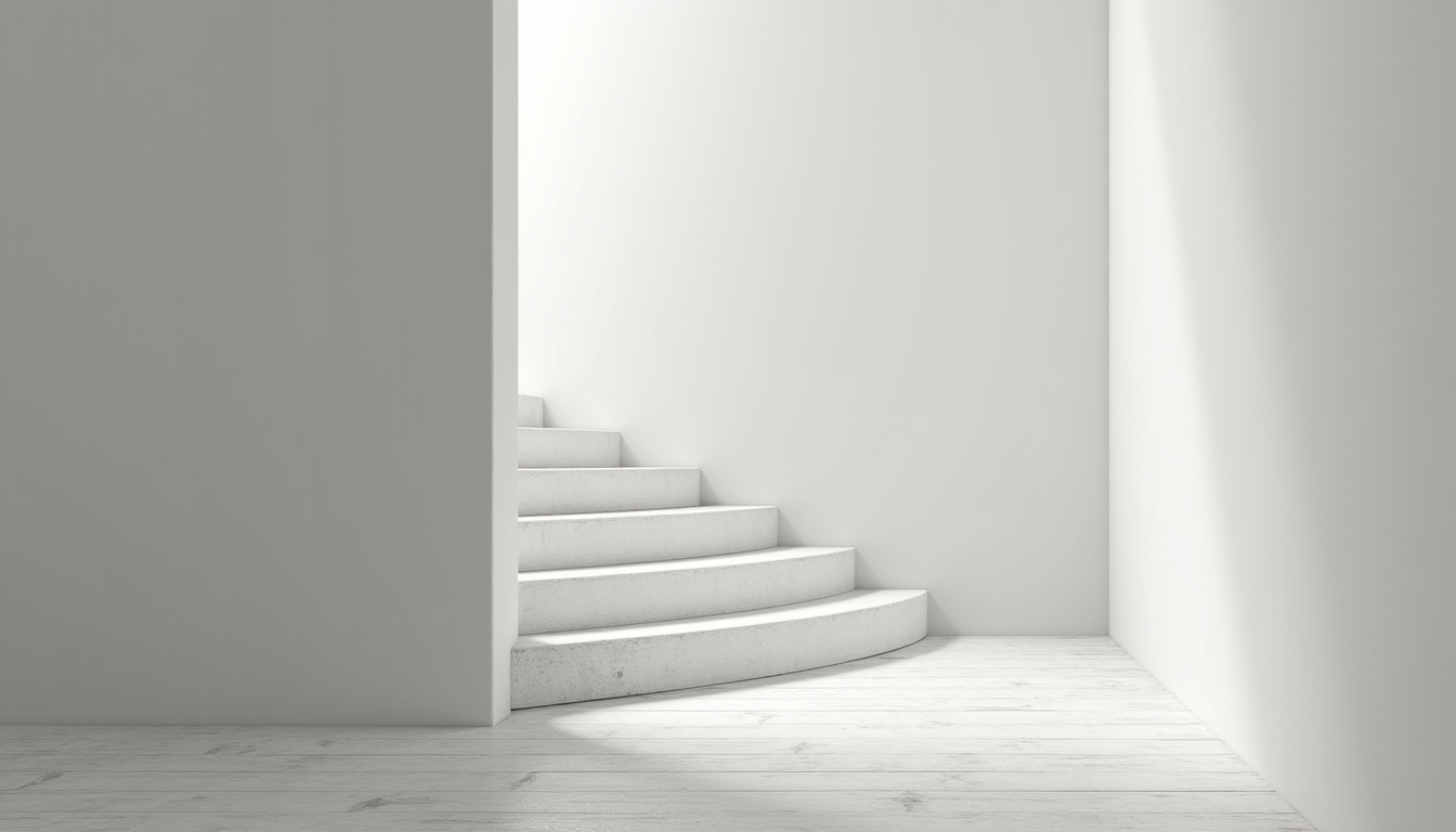 Monte-escalier intérieur installé dans une maison ancienne à Étretat
