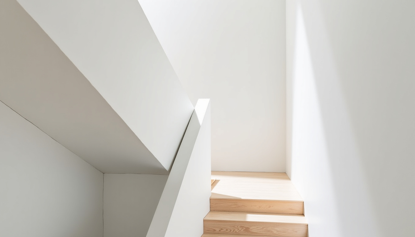 Monte-escalier terminé et en fonctionnement dans une maison à Malaucène