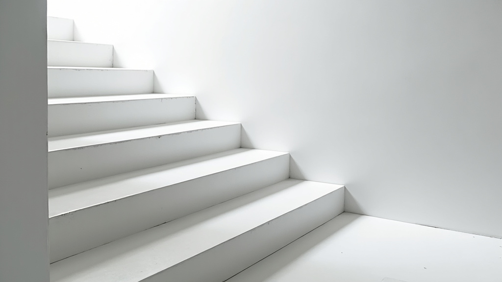 Monte-escalier tournant en cours d