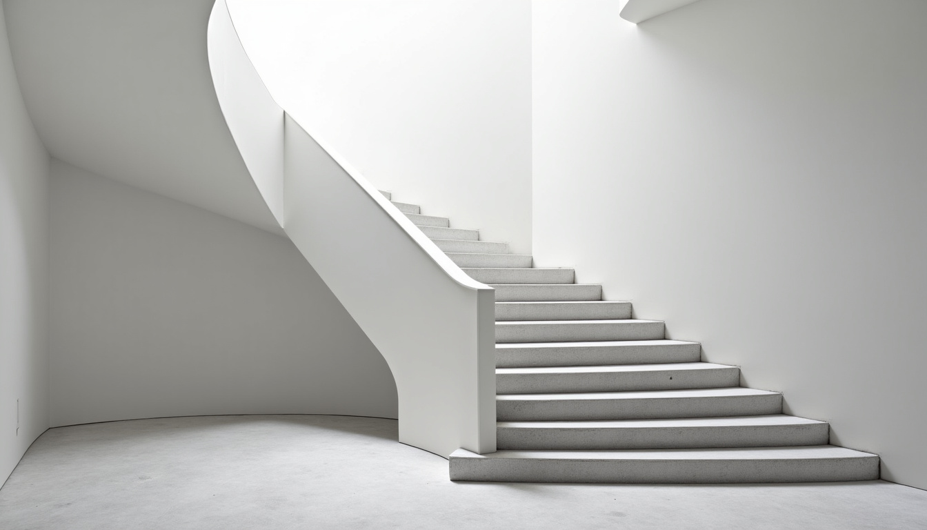 Monte-escalier tournant en cours d