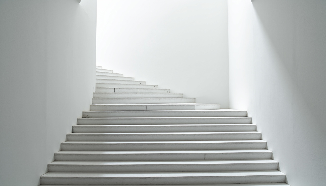 Monte-escalier tournant en cours d