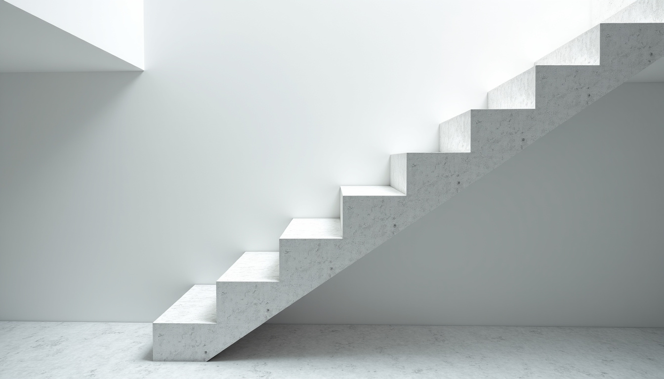 Monte-escalier tournant en cours d