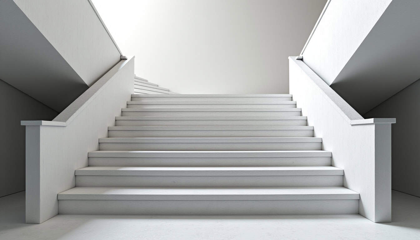 Monte-escalier tournant en cours d