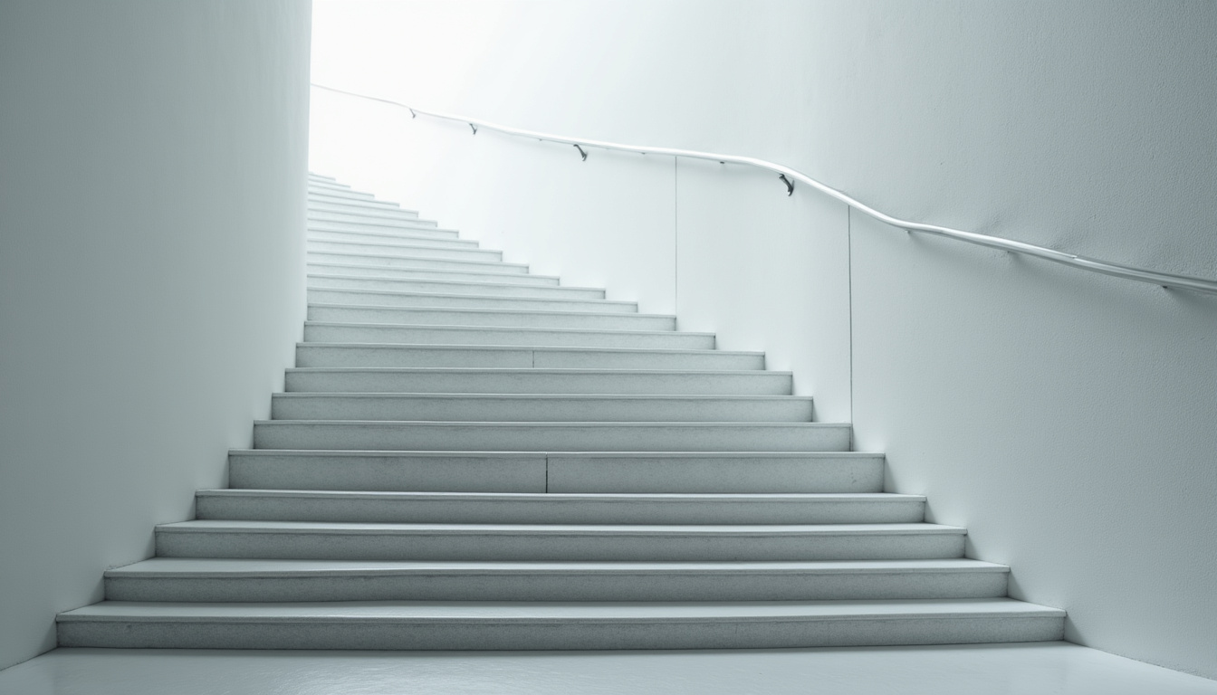 Monte-escalier tournant en fonctionnement à l