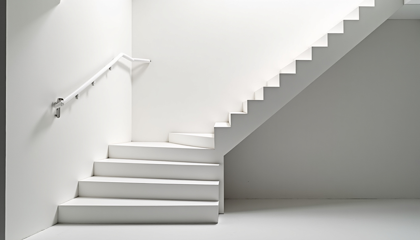 Monte-escalier tournant installé dans un escalier en colimaçon à Champagnole