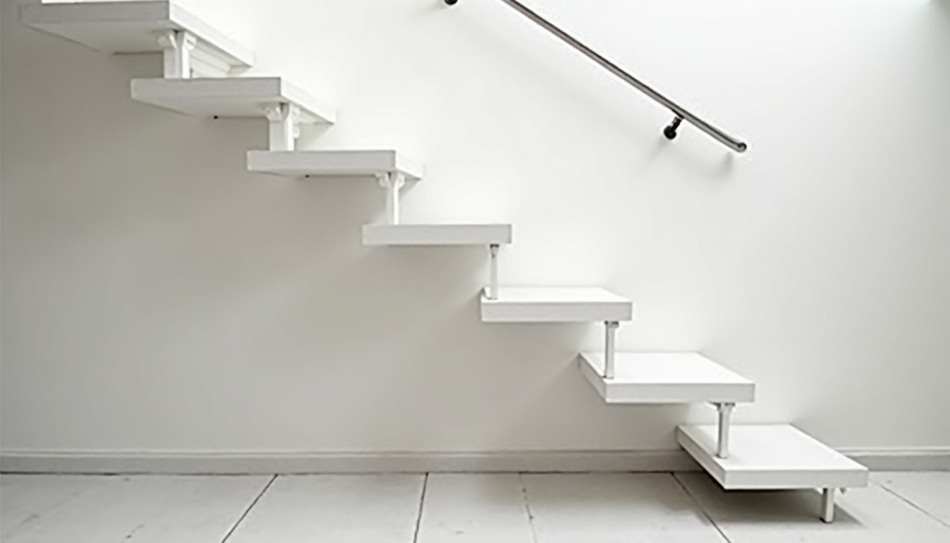 Monte-escalier tournant installé dans une maison à Allonne