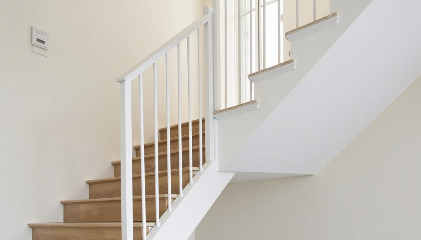 Monte-escalier tournant installé dans une maison à Bezannes, escalier en colimaçon avec rail sur mesure