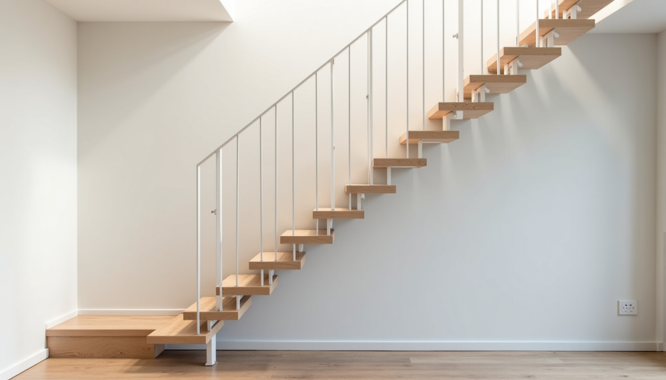 Monte-escalier tournant installé dans une maison à Faulx avec escalier en colimaçon