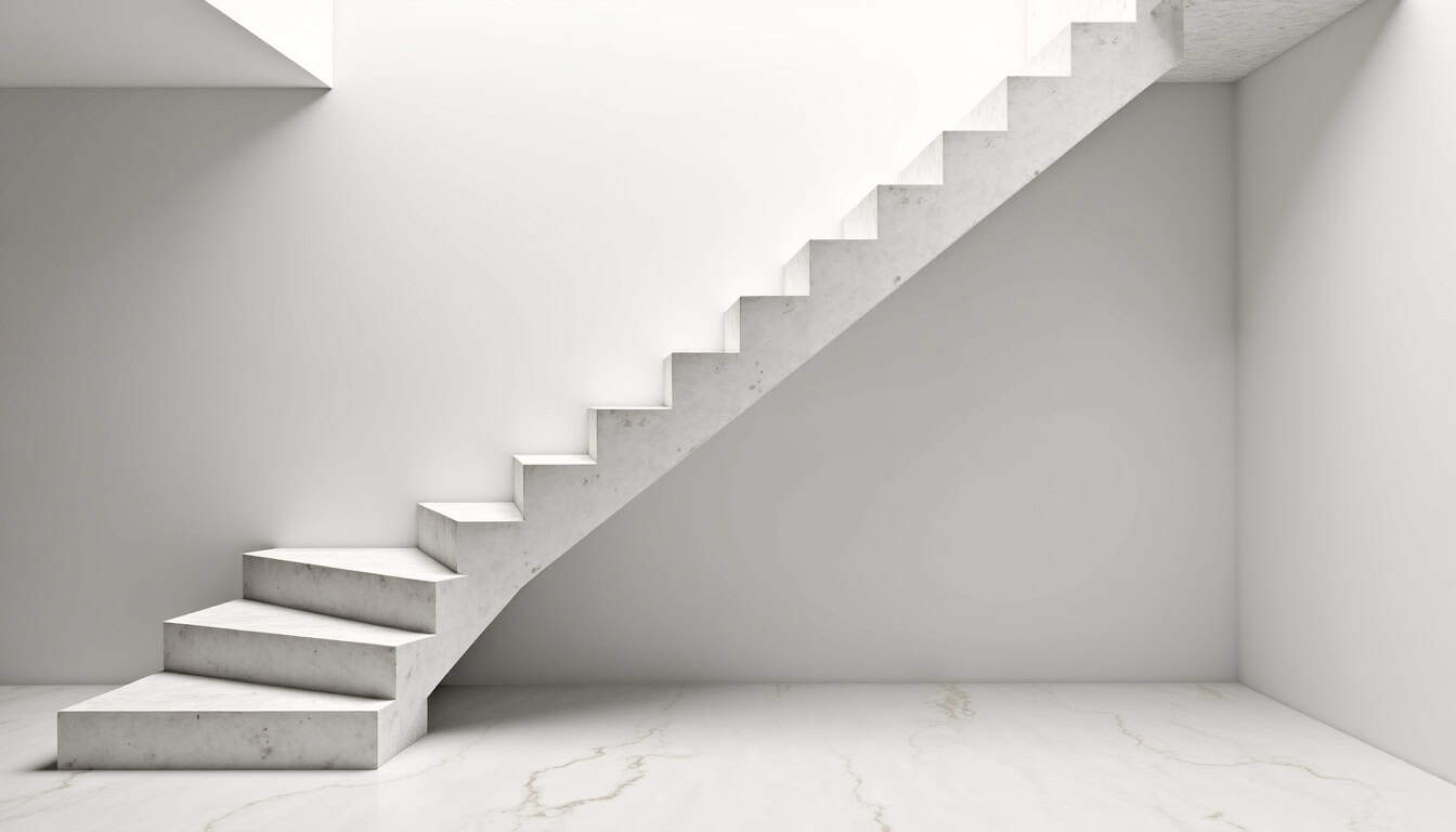 Monte-escalier tournant installé dans une maison à Fontenailles