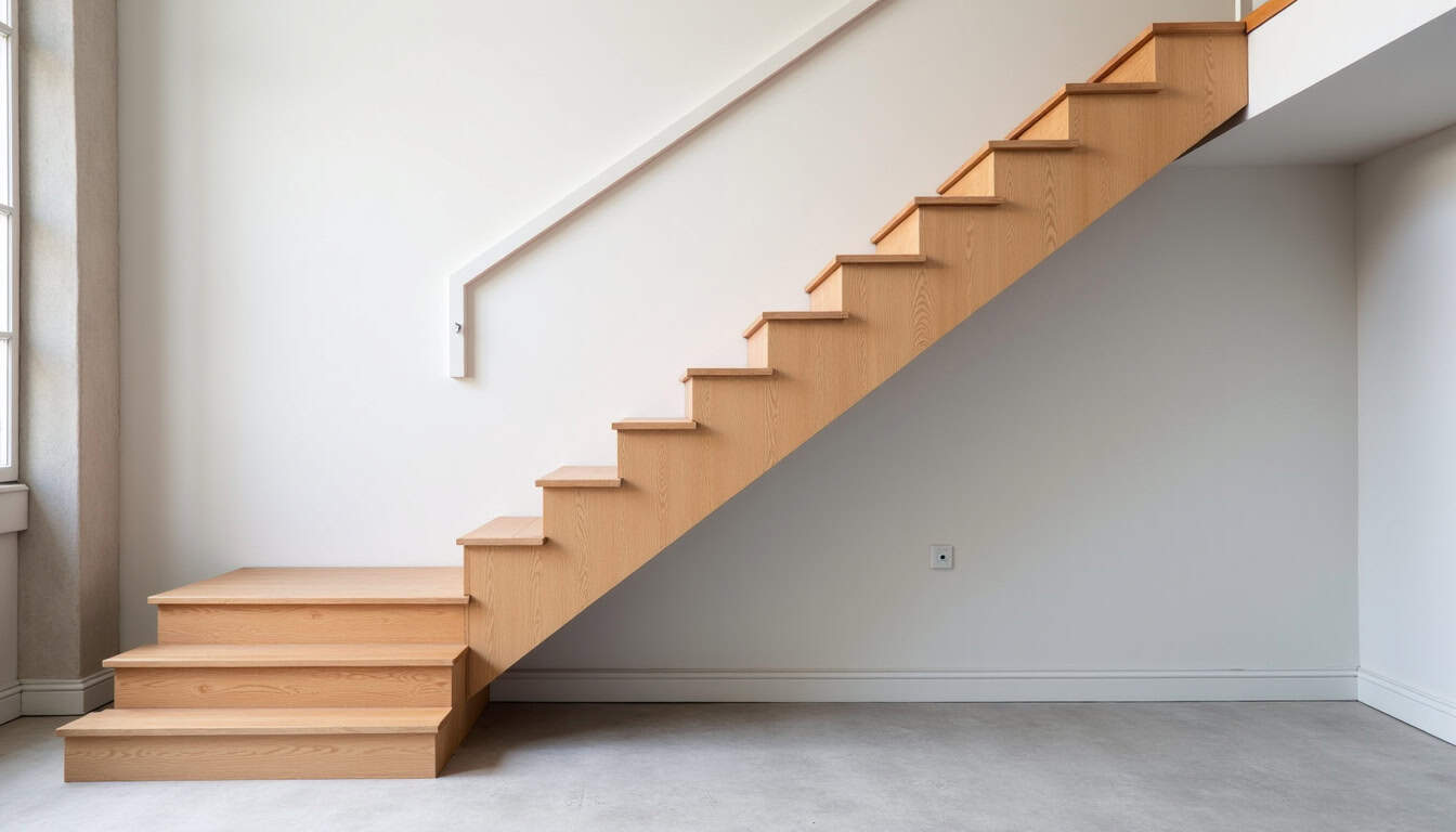 Monte-escalier tournant installé dans une maison à Grand-Bourg, adapté à un escalier en colimaçon