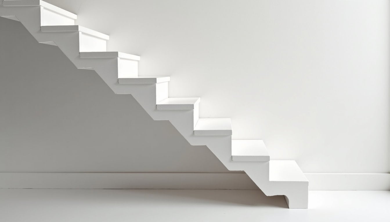 Monte-escalier tournant installé dans une maison à Magnanville