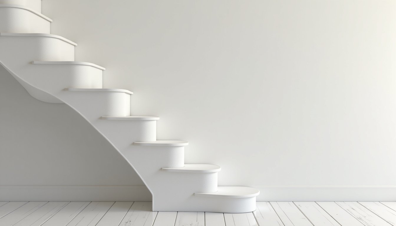 Monte-escalier tournant installé dans une maison à Malaucène