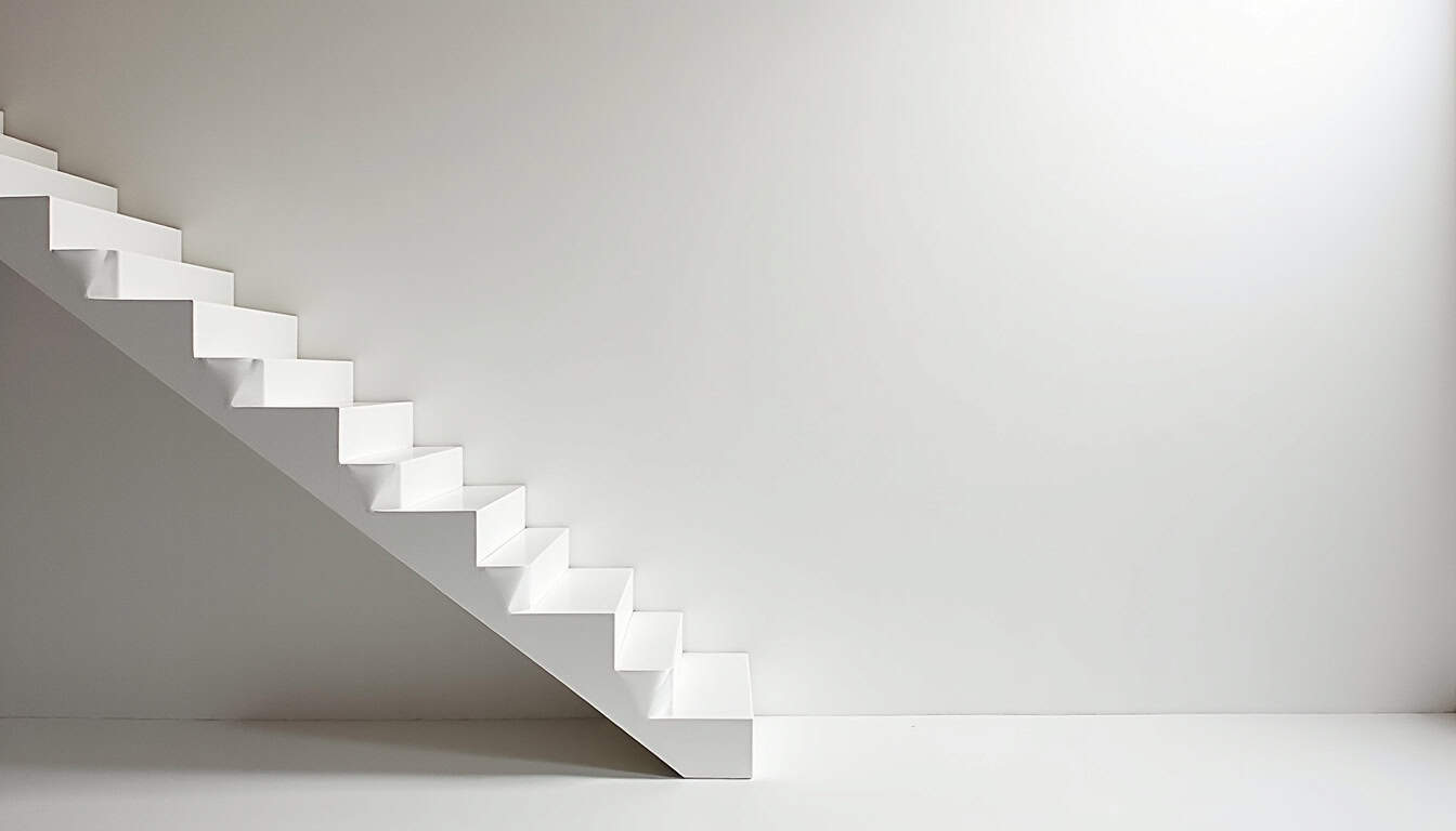 Monte-escalier tournant installé dans une maison à Mirambeau