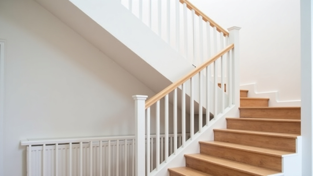 Monte-escalier tournant installé dans une maison à Nandy avec rail courbe adapté à l