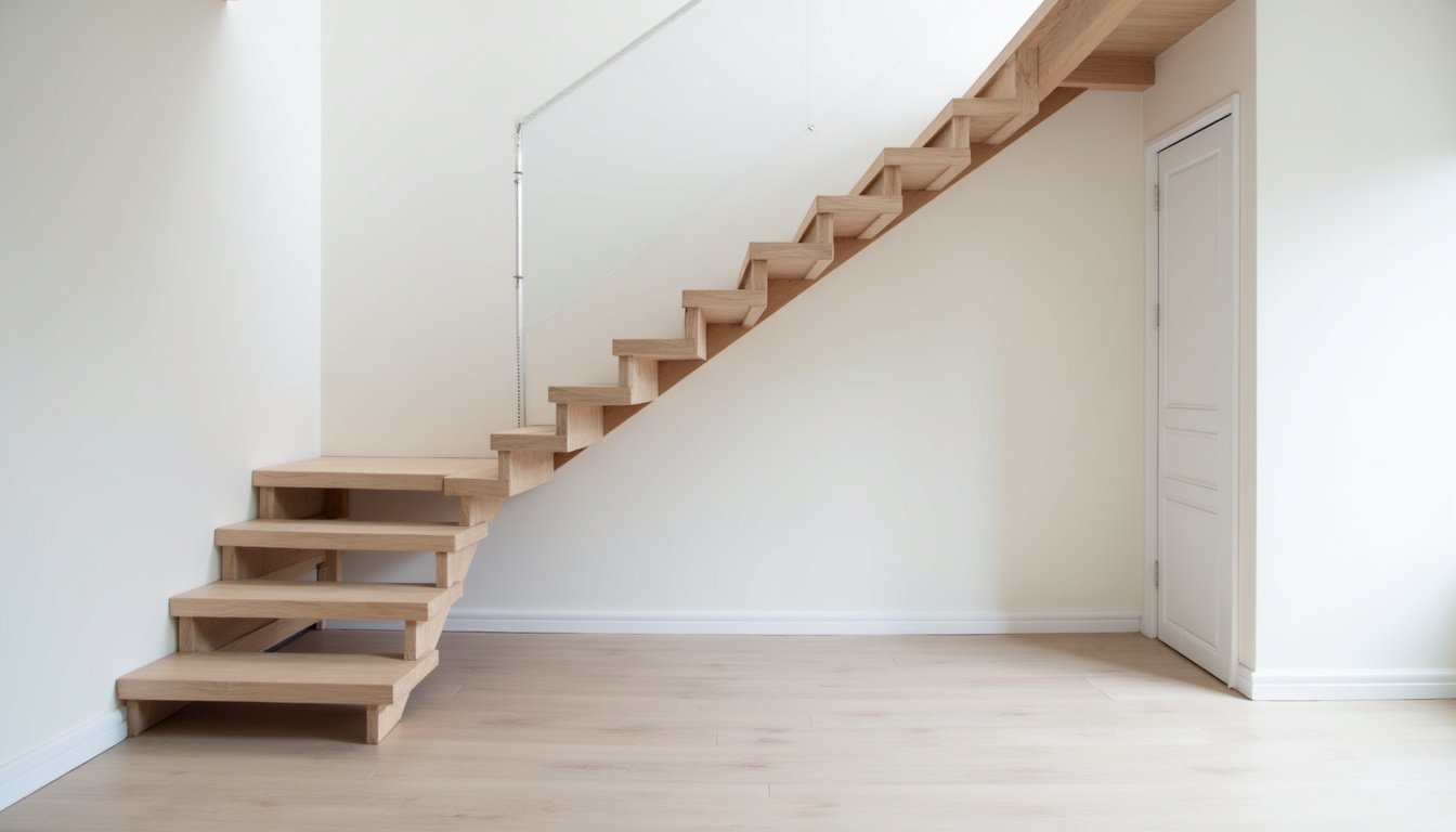 Monte-escalier tournant installé dans une maison à Ploeren