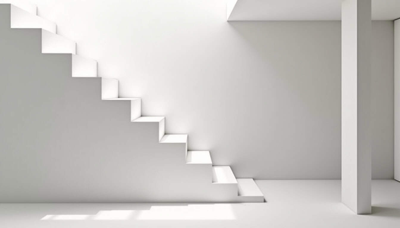 Monte-escalier tournant installé dans une maison à Pourrières