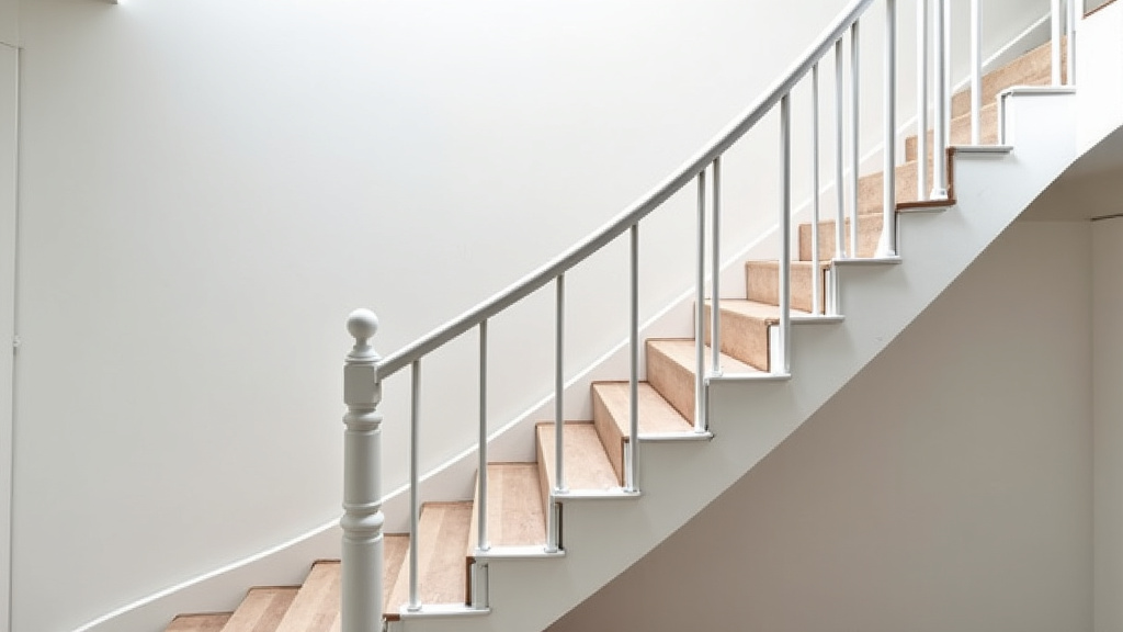 Monte-escalier tournant installé dans une maison à Saint-Fargeau-Ponthierry, avec rail courbe adapté à l