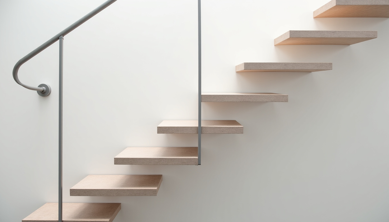 Monte escalier tournant installé dans une maison à Thorigny-sur-Marne