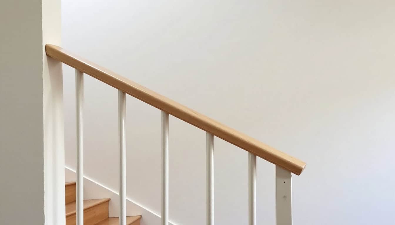 Monte-escalier tournant installé dans une maison à Tourrettes avec rail sur mesure adapté à un escalier en colimaçon