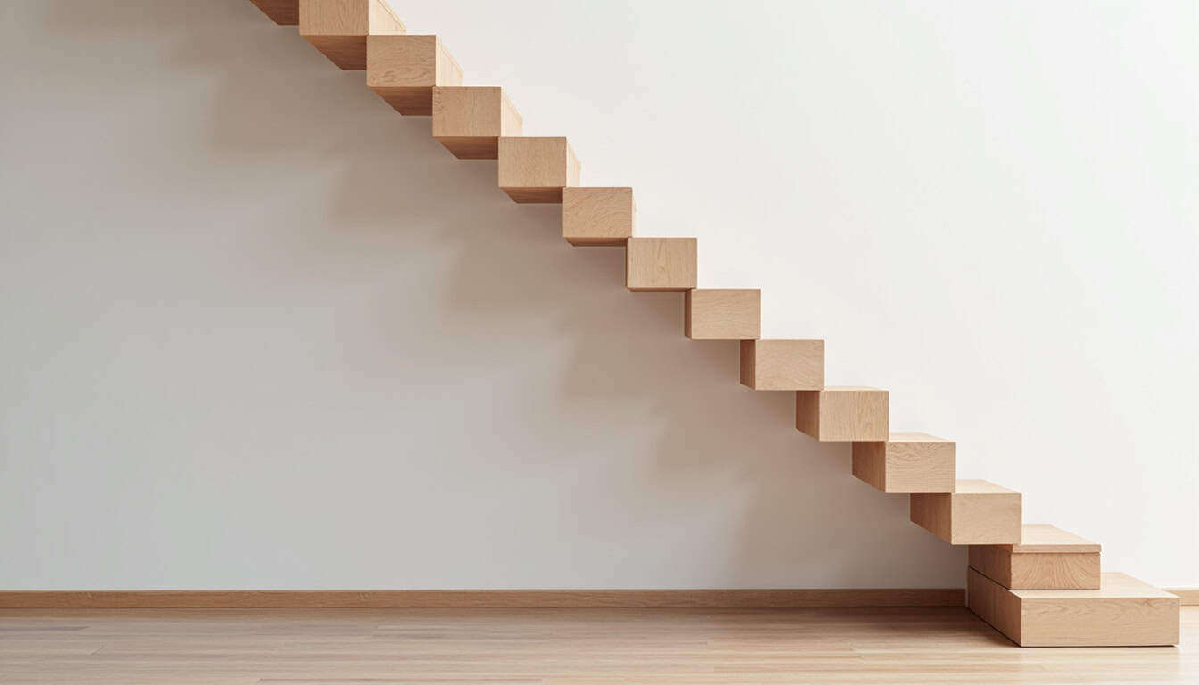 Monte-escalier tournant installé dans une maison à Valensole avec escalier en colimaçon