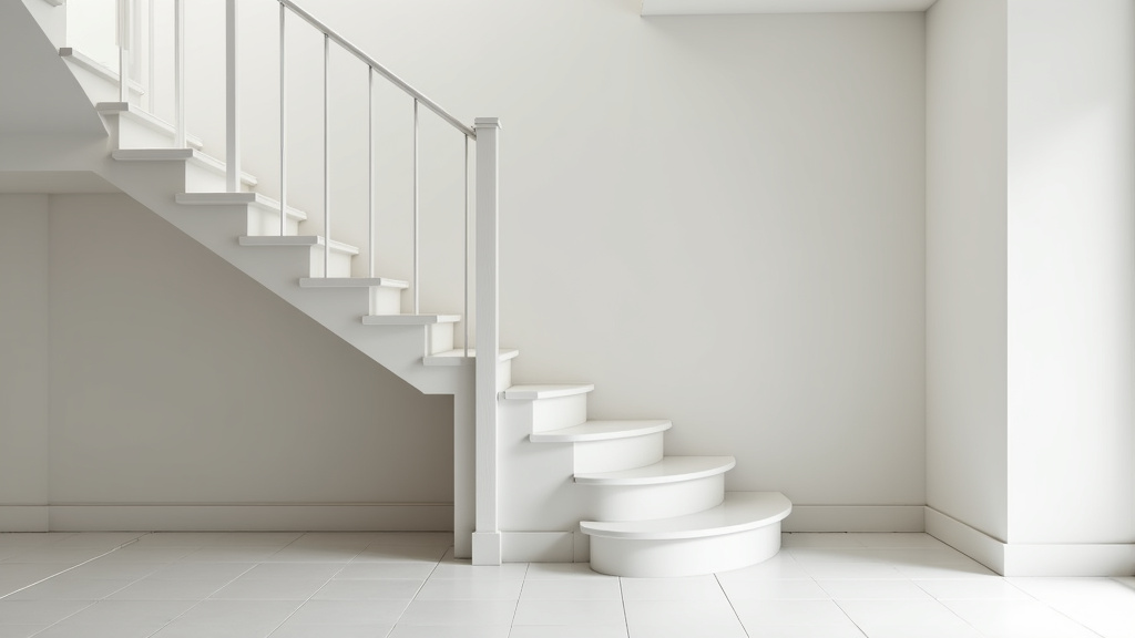 Monte-escalier tournant installé dans une maison à Vallon-en-Sully, permettant l