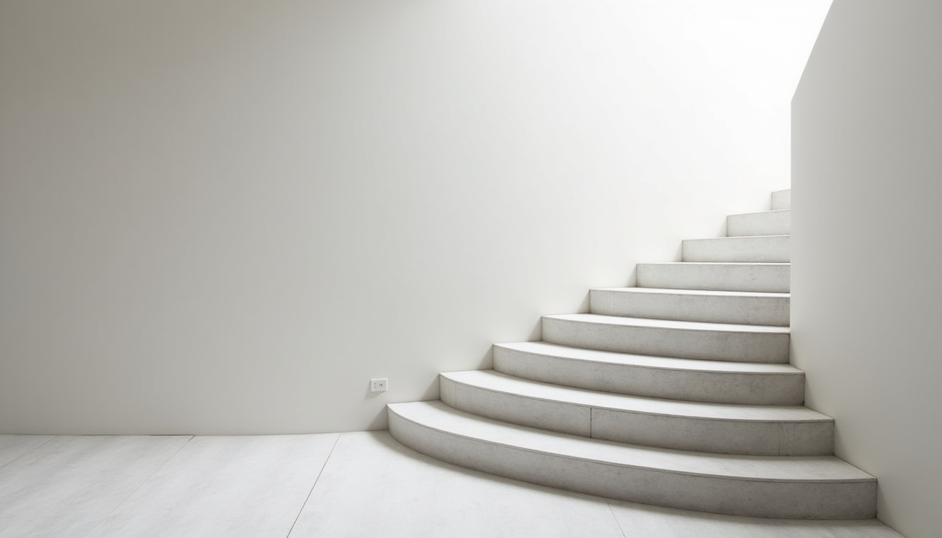 Monte-escalier tournant installé dans une maison à Yzeures-sur-Creuse avec virage