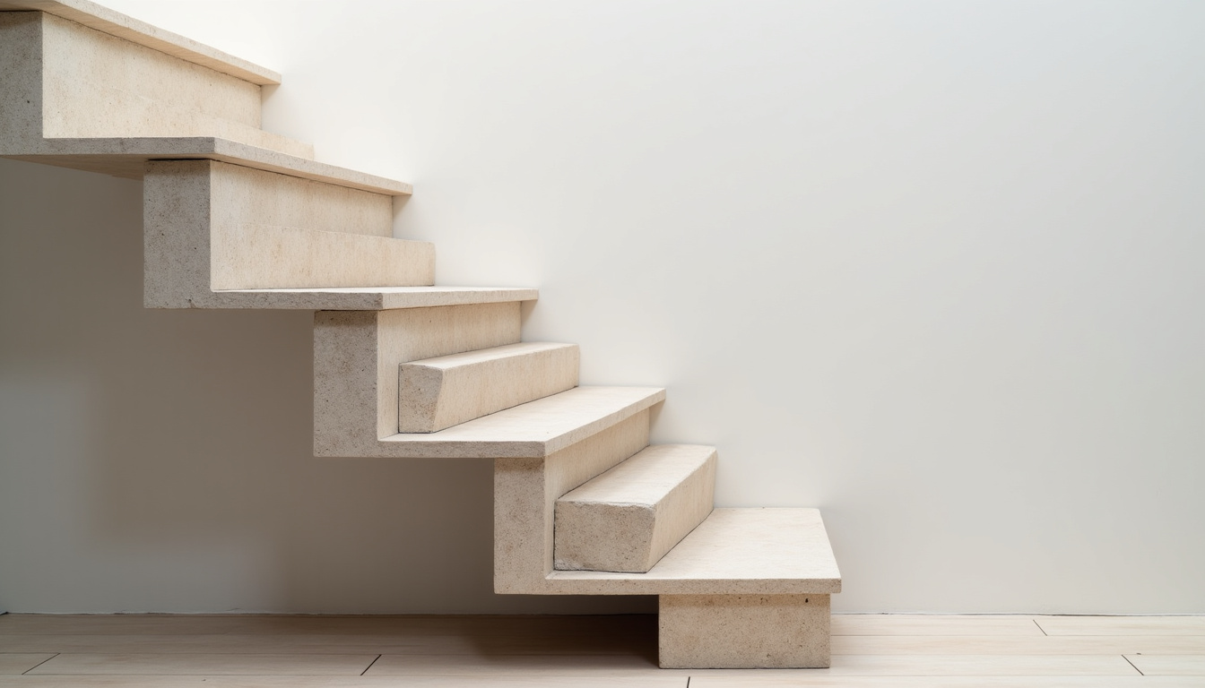 Monte-escalier tournant installé dans une maison ancienne à Épieds-en-Beauce
