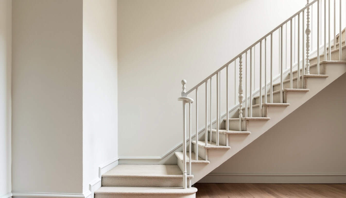 Monte-escalier tournant installé dans une maison ancienne à Lesparre-Médoc