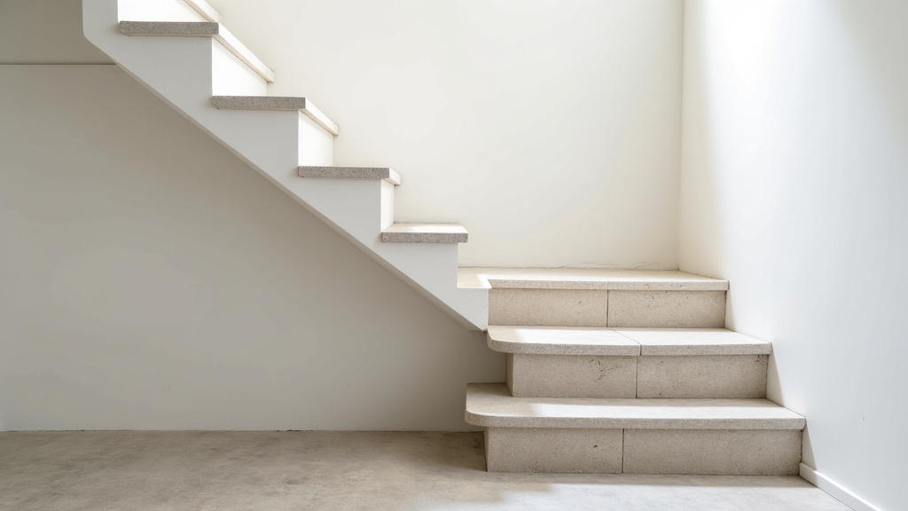 Monte-escalier tournant installé dans une maison ancienne à Plougastel-Daoulas