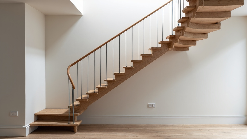 Monte-escalier tournant installé dans une maison ancienne à Soucht, adapté à un escalier en colimaçon