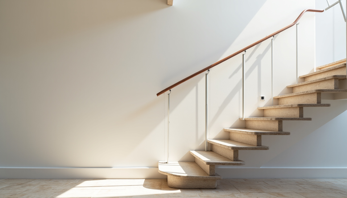 Monte-escalier tournant installé dans une maison ancienne de Réalville, avec rail courbe adapté aux virages