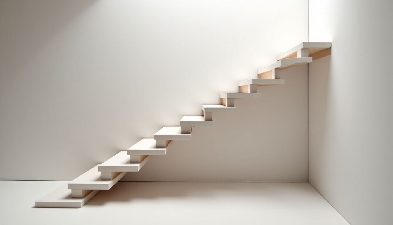 Monte-escalier tournant installé dans une maison de Bruguières avec escalier en colimaçon