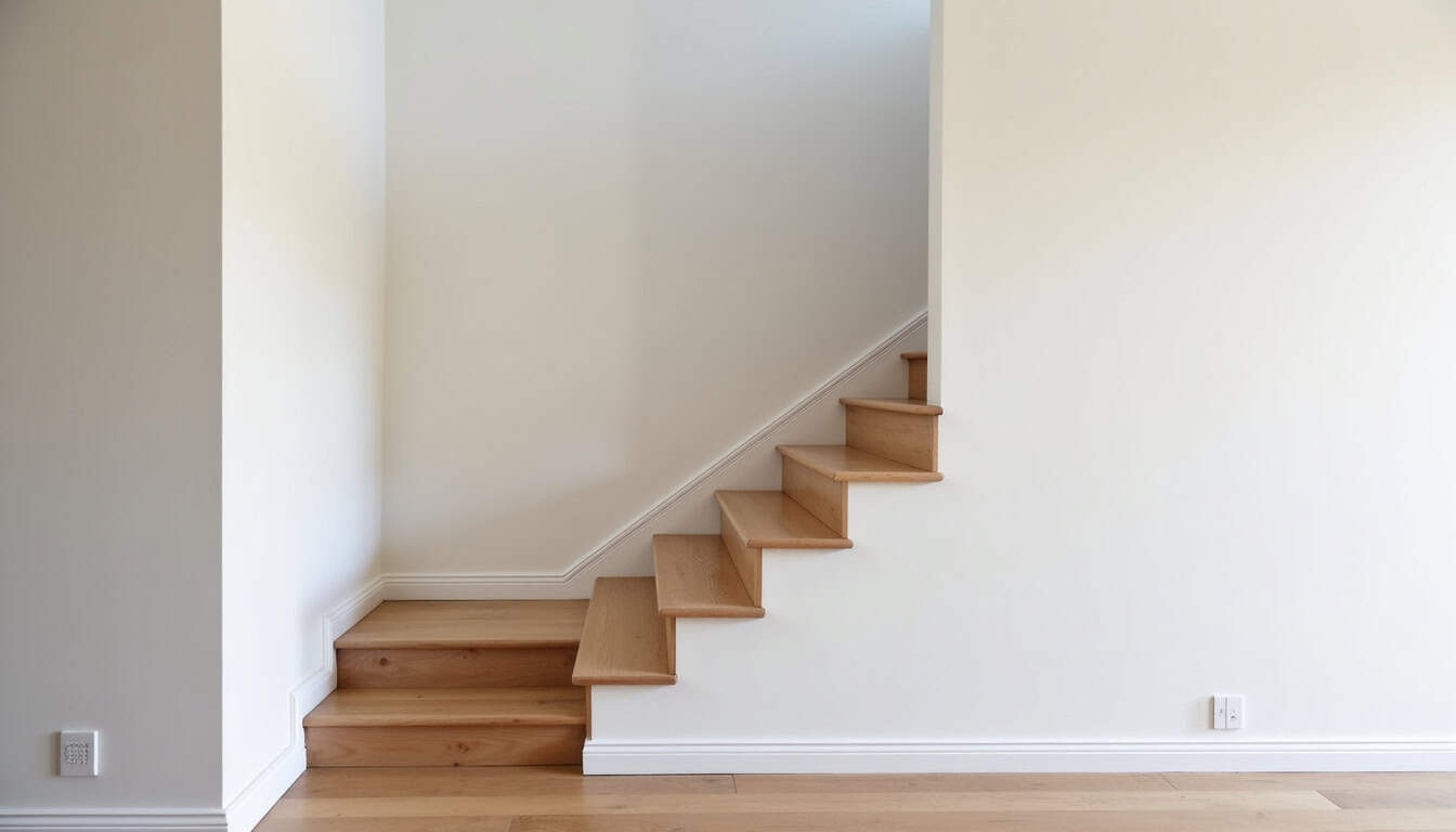 Monte-escalier tournant installé dans une maison du Tarn avec un escalier en colimaçon