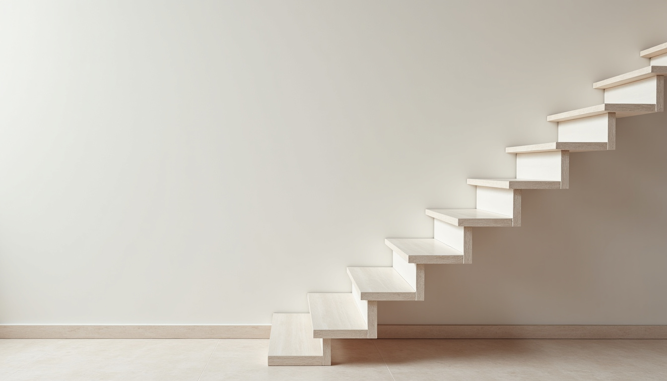 Monte-escalier tournant installé dans une maison traditionnelle à Montmacq