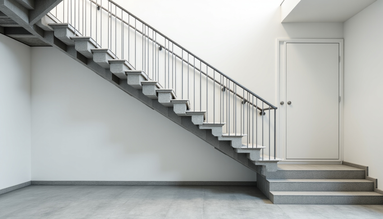 Monte-escalier tournant installé sur un escalier à virage à Dompierre-sur-Yon