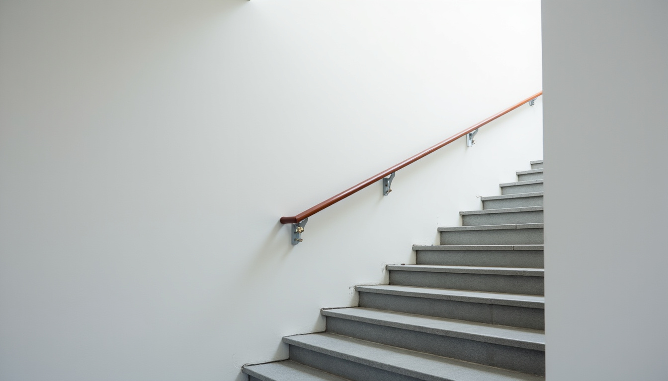 Monte-escalier tournant installé sur un escalier à virage à Sigean