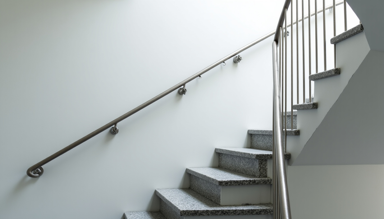 Monte-escalier tournant installé sur un escalier en colimaçon à Authie