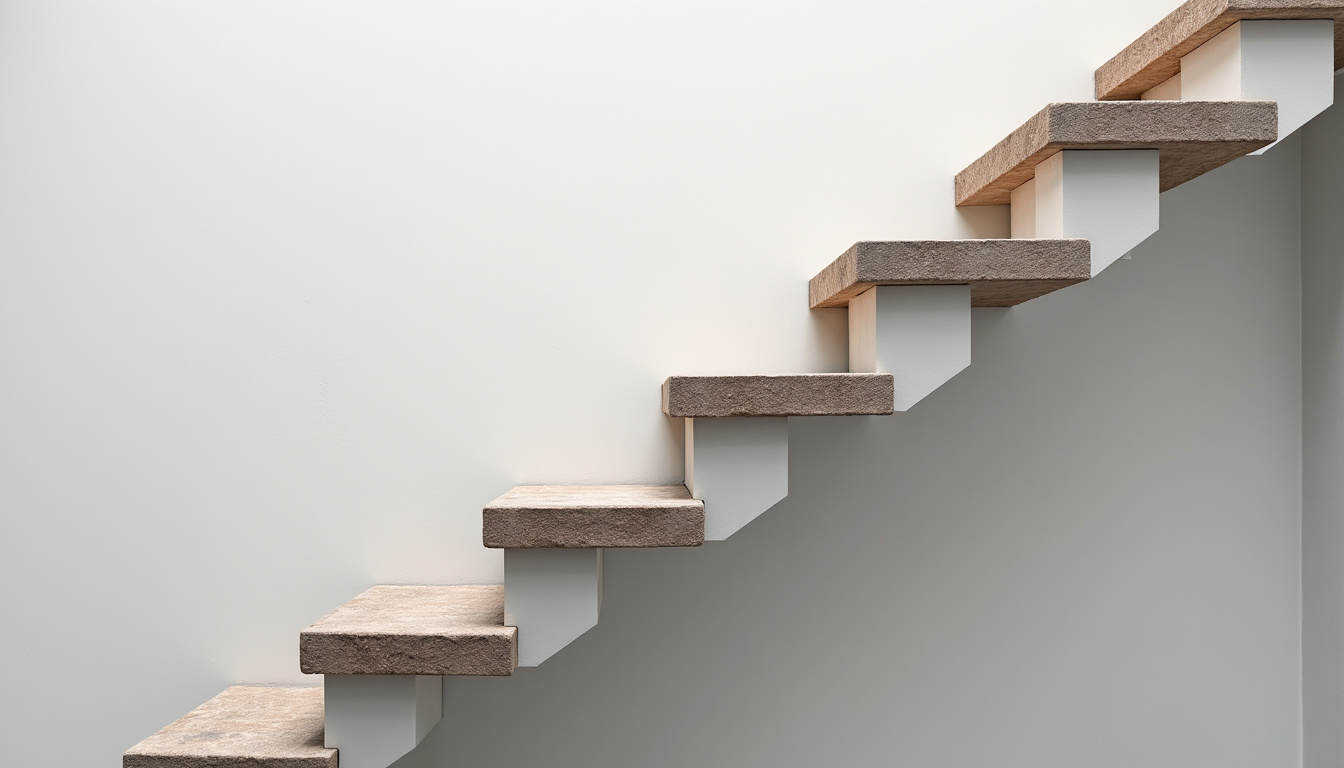 Monte-escalier tournant installé sur un escalier en colimaçon à Chauvé