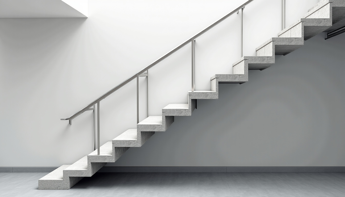 Monte-escalier tournant installé sur un escalier en colimaçon à Chuisnes