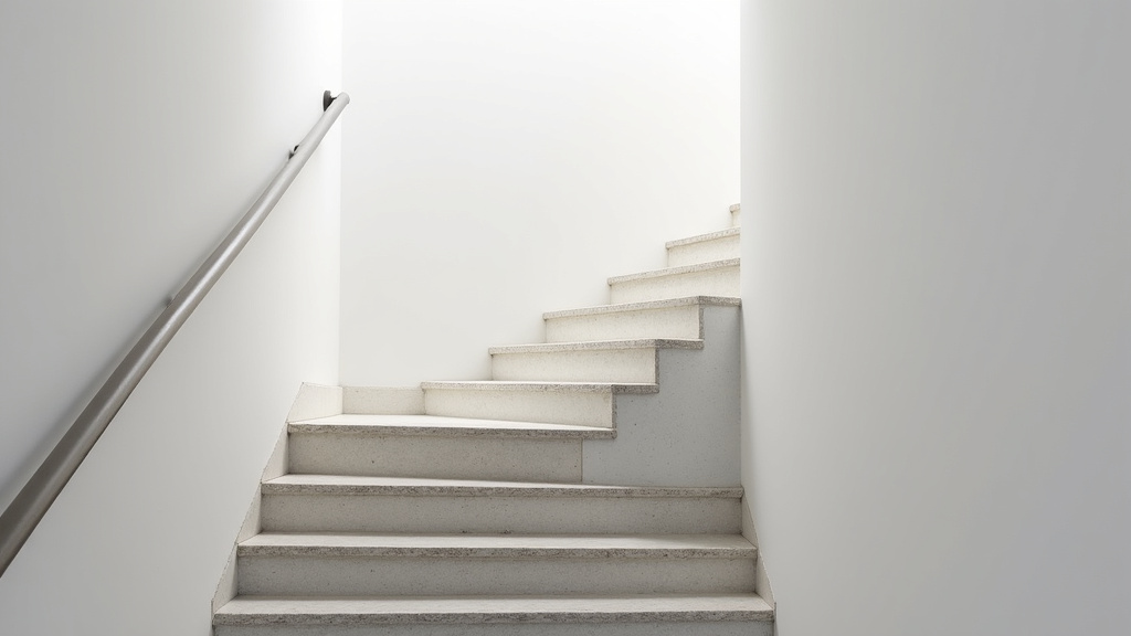 Monte-escalier tournant installé sur un escalier en colimaçon à La Frette